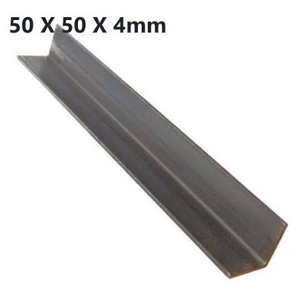 M.S. Angle 50×50×4mm ×6mtr (also Angle Bar 4mm 50×50@78.00)