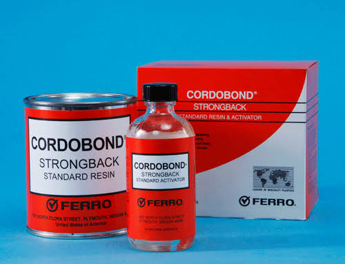 Cordobond Strong Back Resin & Activator, 454 Grm / 1 Lb, Impa 812301