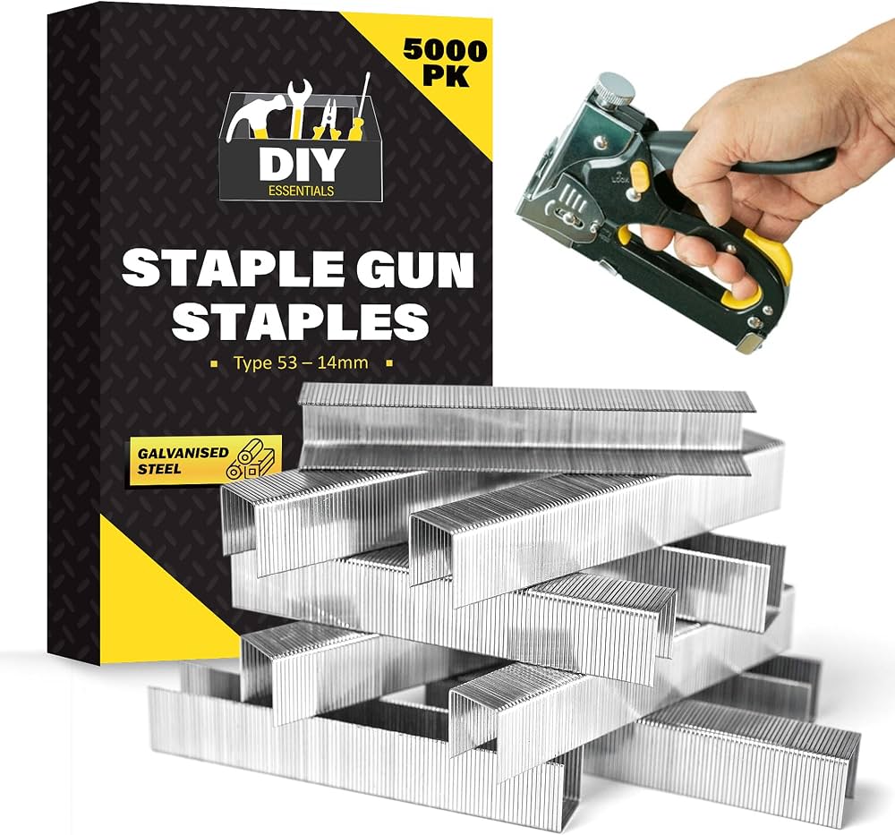 Staples For Staple Gun, Type 53-12 1000PCS/BOX