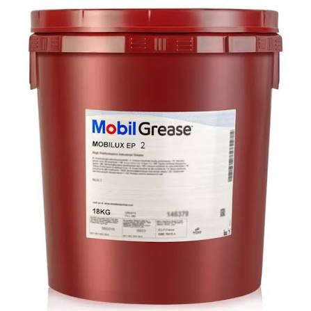 Grease Multipurpose, Mobil Mobilux EP2 18KG Pail