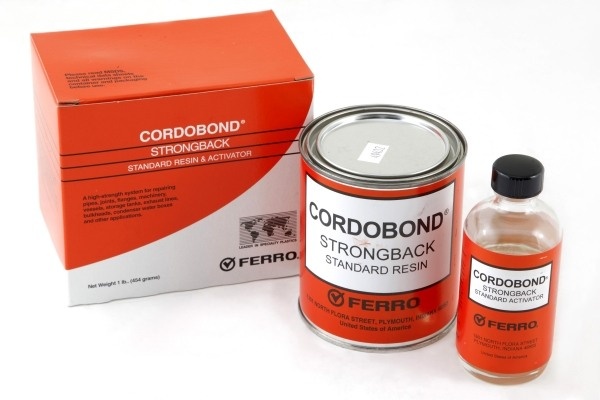 Cordobond Strong Back Resin & Activator , 454 Grm / 1 Lb , Impa 812301