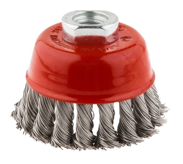 Cup Wire Brush - M14 X75/ 80mm Twisted