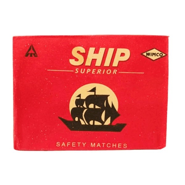 Ship/Home Mate regular matches, 10-pack