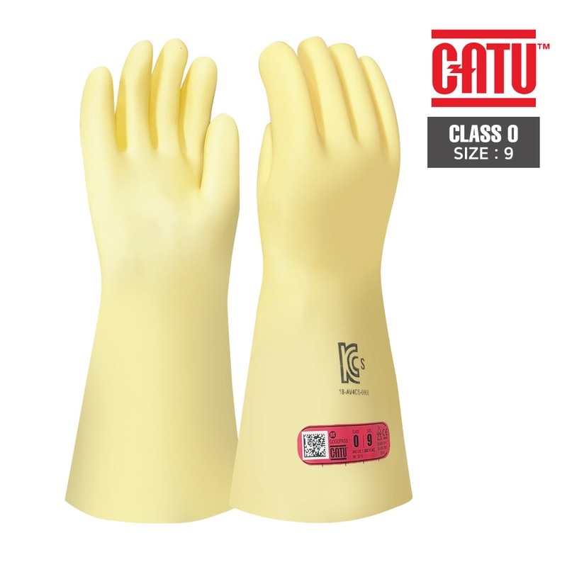 Electrical Rubber Gloves Class 0-500V