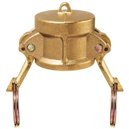 Coupling Cam&groove Brass, Dust Cap 1