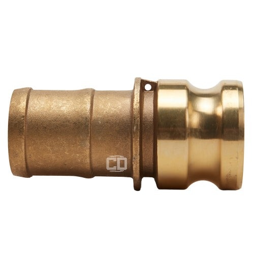 Coupling Cam&groove Brass, E Plug W/hose End 1